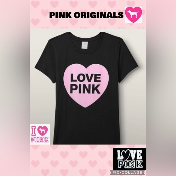 Victoria's Secret Pink Originals Short Sleeve
Campus Tee All size Pink Originals - Picture 1 of 4